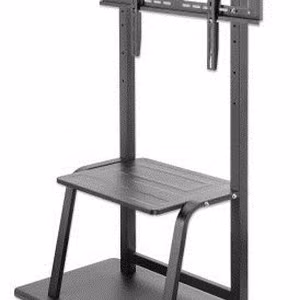 Manhattan TV ja monitori ratastega alus 1 ekraanile, 37–100", must, VESA 200x200–800x600 mm, maks. 150 kg