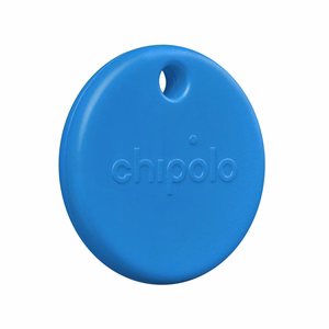 Chipolo POP – Bluetooth трекер со сменным аккумулятором iOS & Android, синий