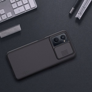 Nillkin CamShield PC Ümbris jaoks Realme 9i must