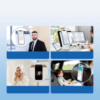 Joyroom Defender seeria kaaned iPhone 14 Pro Maxi jaoks Soomustatud konksuga kaane, selge (JR-14H4)