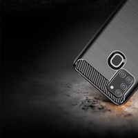 Ümbris jaoks Samsung A21S Carbon must