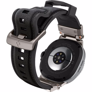 Spigen DuraPro Armor rihm mudelile Samsung Galaxy Watch 40/44/46 mm – must