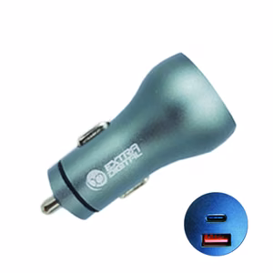Autolaadija USB 3.0+ Type C: 12-24V, 36W, QC3.0+ PD
