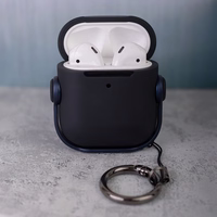 Airpods / Airpods 2 kõrvaklappide ümbris tumesinine