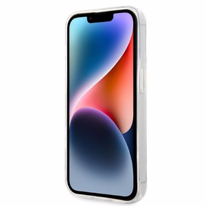 Karl Lagerfeld Ikonik Choupette ümbris jaoks iPhone 14 Pro - läbipaistev