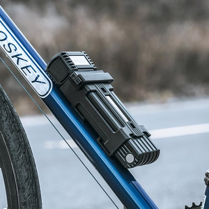 Rockbros LKXR2006 Folding Bike Lock with Key - Black