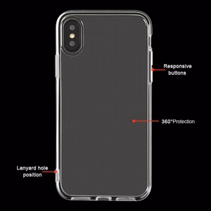 Ümbris jaoks iPhone 11 Clear Ümbris 2 mm Box läbipaistev