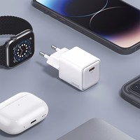 USAMS Võrgulaadija 1xUSB-C PD20W (ainult pea) PD3.0 Fast Charging lilla X-ron Series CC183TC03 (US-CC183)