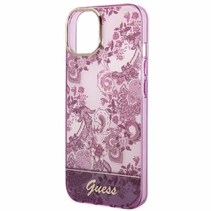 Guess GUHCP14MHGPLHF iPhone 14 Plus 6.7" фуксия/фуксия жёсткий чехол Porcelain Collection