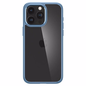 Spigen Crystal Hybrid Ümbris jaoks iPhone 15 Pro Max - Clear sinine