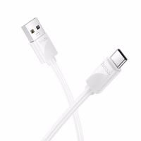 Kaabel USB A to USB C Hoco 3A 1 m X114 valge