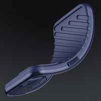 Thunder Ümbris jaoks iPhone 16 Pro Max Silicone Ümbris - Sinine