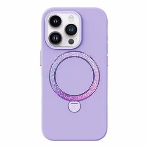Joyroom PN-14L4 ümbris Dancing Circle iPhone 14 Pro Max'ile (lilla)