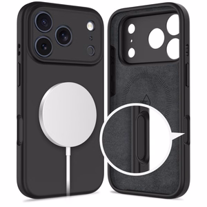 Tech-Protect Silicone MagSafe Ümbris jaoks iPhone 17 Pro - Must