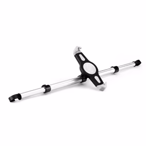 Car hoidja jaoks two headrests (tablets 7"-11") hõbedane