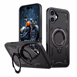Hybrid Armor Trendy Ümbris with MagSafe jaoks iPhone 16 Plus - Must