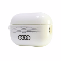 Audi IML Geometric Pattern Ümbris jaoks AirPods Pro 2 - valge