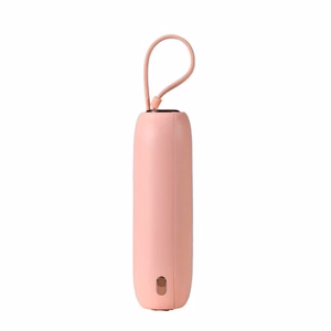 Akupank Joyroom JR-L012 roosa 10000mAh (PD 22.5W) + integreeritud Type-C / Lightning kaablid