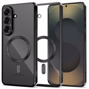 Tech-Protect MagFlex Ümbris for Samsung Galaxy S26 - läbipaistev must