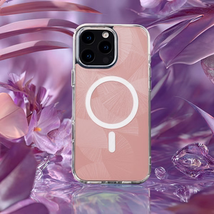 Flash Mag Чехол для iPhone 14 6,1" розовый