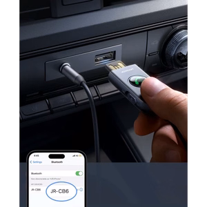 Adapter Joyroom JR-CB6 hall (Sisend: Bluetooth 5.3 / Väljund: AUX)