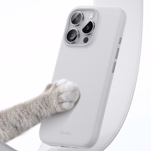 Benks Magnetic Vita Pro силиконовый Чехол для Iphone 16 Pro зелёный