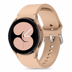 Tech-Protect силиконовый Ремешок для Samsung Galaxy Watch 4 / 5 / 5 Pro / 6 / 7 / FE - бежевый