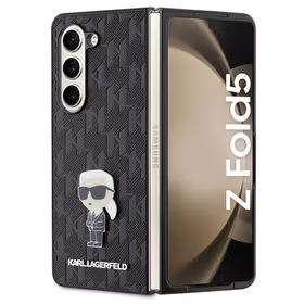 OKARL LAGERFELD ümbris jaoks SAMSUNG Z Fold 5 KLHCZFD5SAPKINPK (Saffiano Mono IK PIN) must
