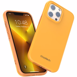 Choetech MFM противоударный чехол для iPhone 13 Pro Max оранжевый (PC0114-MFM-YE)