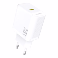 Dudao A27 25W GaN USB-C Wall Laadija - valge