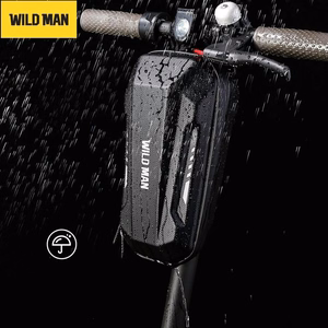 WILDMAN reisikott tõukerattale, veekindel, 2L, GD9, must