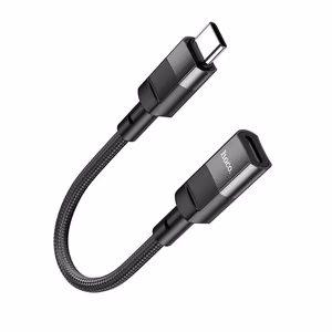 adapter OTG USB C do Lightning Hoco 3A 0,1 m U107 must
