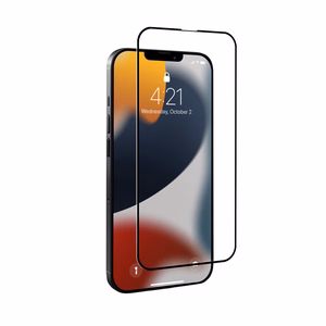 Crong 7D Nano Flexible Glass 9H kogu ekraani kattev hübriidne ekraanikaitse seadmele iPhone 13 Mini