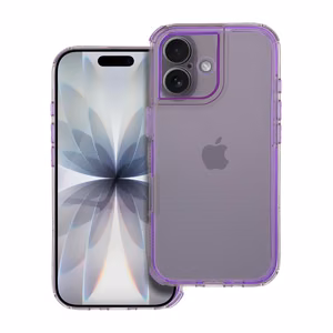 MATRIX CLEAR Ümbris jaoks IPHONE 17 helelilla