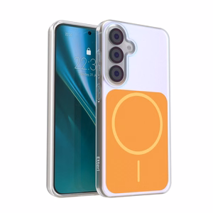 Etteri Hidden Pearl ümbris Samsung Galaxy S25 jaoks oranž