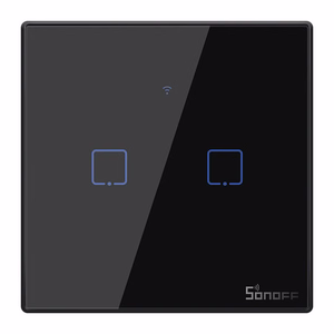 Touch valgus lüliti WiFi + RF 433 Sonoff T3 EU TX (2-channel)
