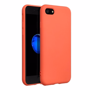 SILICONE case jaoks IPHONE 7 peach