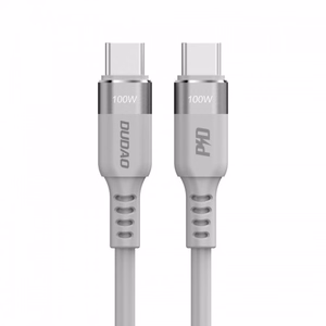 USB Cable Dudao "LC5MAX" Grey "Type-C / Type-C" 100cm