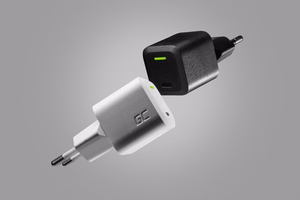 Green Cell PowerGaN 33W PD 3.0 QC 3.0 USB laadija 1× USB-C, valge