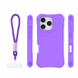 Safepop ümbris rihmaga iPhone 16 Pro Max 6,9" jaoks lilla