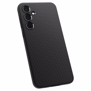 Spigen Liquid Air Ümbris jaoks Samsung Galaxy A55 5G - Matte must