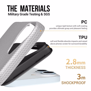 Perfectionists Triangle Mag Ümbris iPhone 16 hõbedane