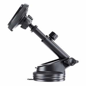 Tech-Protect MM15W-V4 Magnetic MagSafe 15W Car Hoidja jaoks Cockpit / Windshield / Air Vent - must
