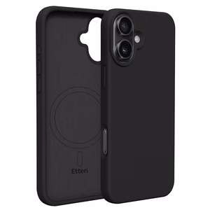 Etteri Silikoonist Mag ümbris iPhone 16 Plus 6,7" must