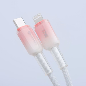 Kaabel USB C to Lightning Forcell F-Energy PD 3A 27W Gradient 1 m C356 valge