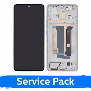 LCD ekraan ühilduv Xiaomi Poco X7 Pro 5G raamiga / roheline / (Service Pack)