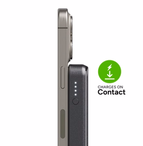 mophie Essentials Magnetic juhtmevaba akupank 10000 mAh, must