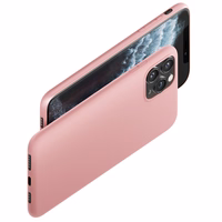 3mk Matt Ümbris for Apple iPhone Xs Max - Matt roosa