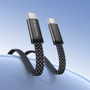 Borofone Cable BX124 Peace - Type C to Type C - PD 60W 1 metre black