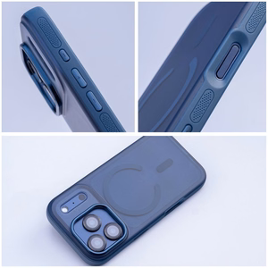 Case for iPhone 17 Flexline Mag Cover compatible with MagSafe navy blue